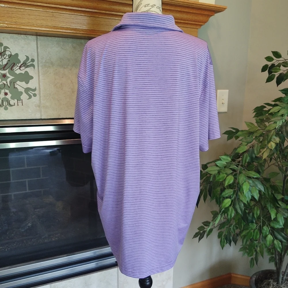 Members Mark Purple Stripped XL Polo! - Picture 5 of 8